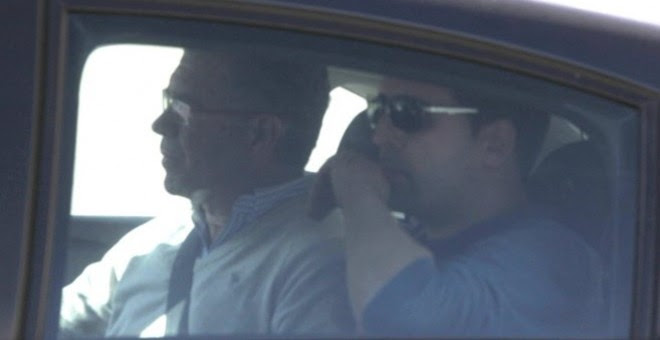 Francisco Granados, que lideraba la trama Púnica junto a David Marjaliza, en el día de su detención por la Guardia Civil. EFE
