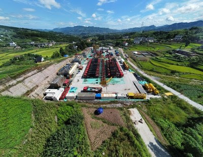 Sinopec's Ultradeep Prospecting Well to Produce 400,000 Cubic Meters of Shale Gas Daily. Sinopec's Ultradeep Prospecting Well to Produce 400,000 Cubic Meters of Shale Gas Daily.