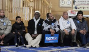 Iowa: Muslims unite behind Bernie to screams of “Allahu akbar”