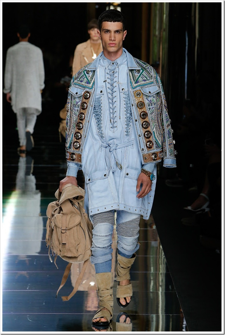 Balmain Spring 2017 Menswear Collection Balmain Spring 2017 Menswear Collection