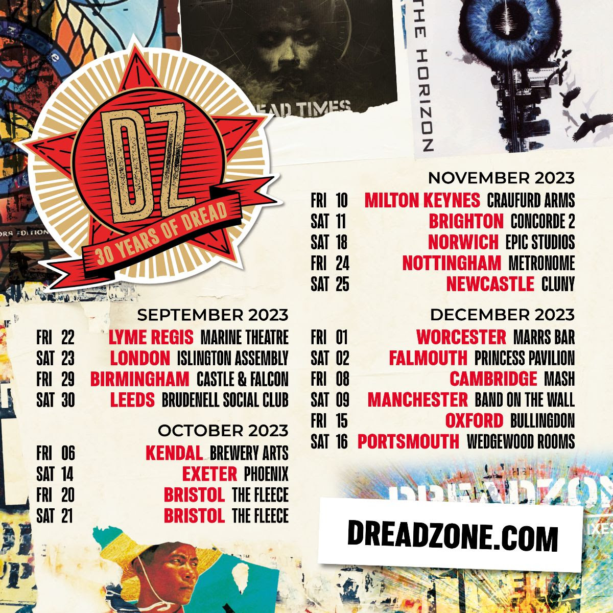 New tour celebrating 30 years of Dreadzone • WithGuitars