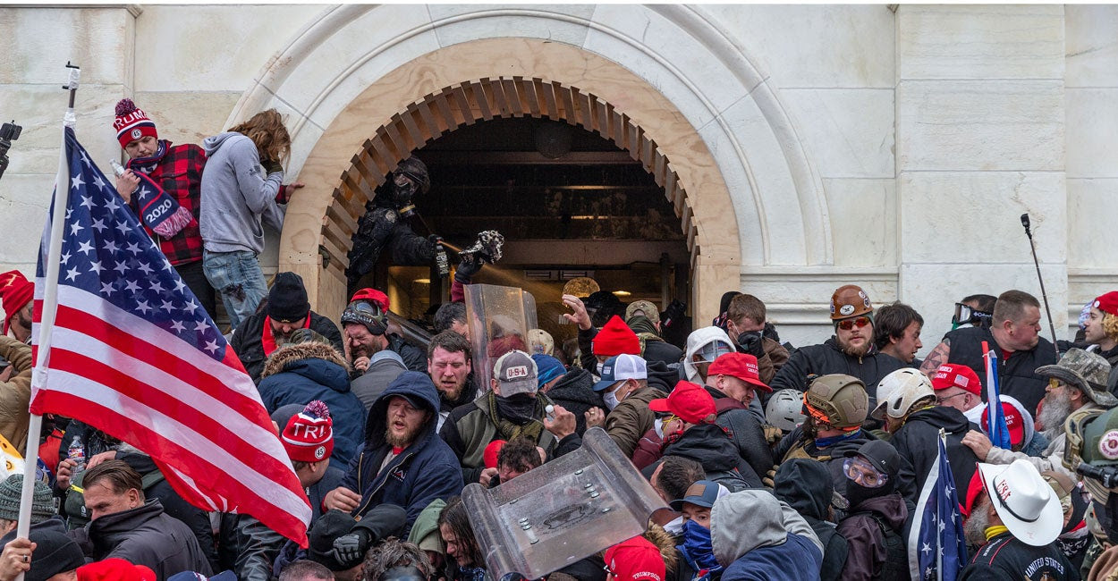 Capitol Riot Tactics Strongly Resemble Those Used in 2020 Riots