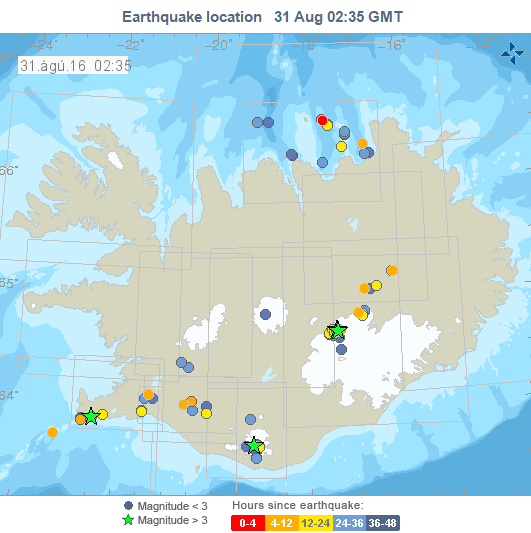 Growing unrest: fears Iceland’s largest volcano may erupt following earthquakes Iceland-seismicity