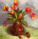 Tulips still life - Posted on Tuesday, January 6, 2015 by Krista Eaton