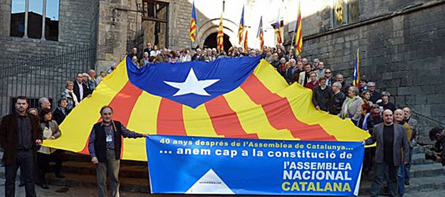 Presentación de la Assemblea Nacional Catalana, en diciembre de 2011. ANC