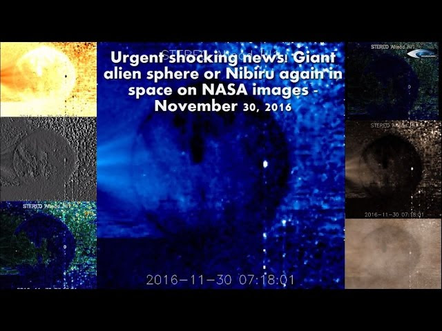 NIBIRU News ~ Giant alien sphere or Nibiru again in space on NASA images plus MORE Sddefault