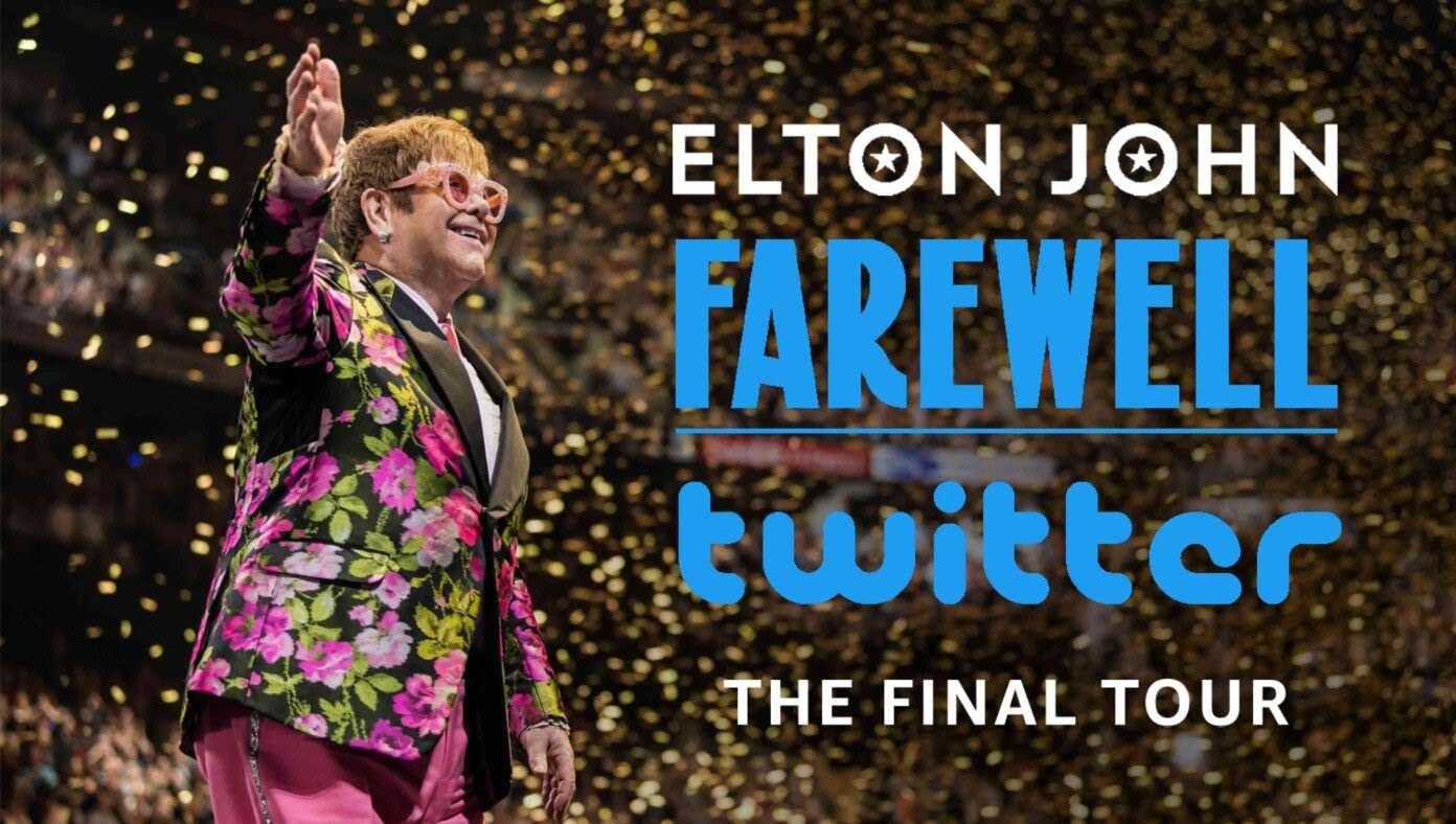 Elton John Announces Three-Year 'Farewell Twitter' Tour
