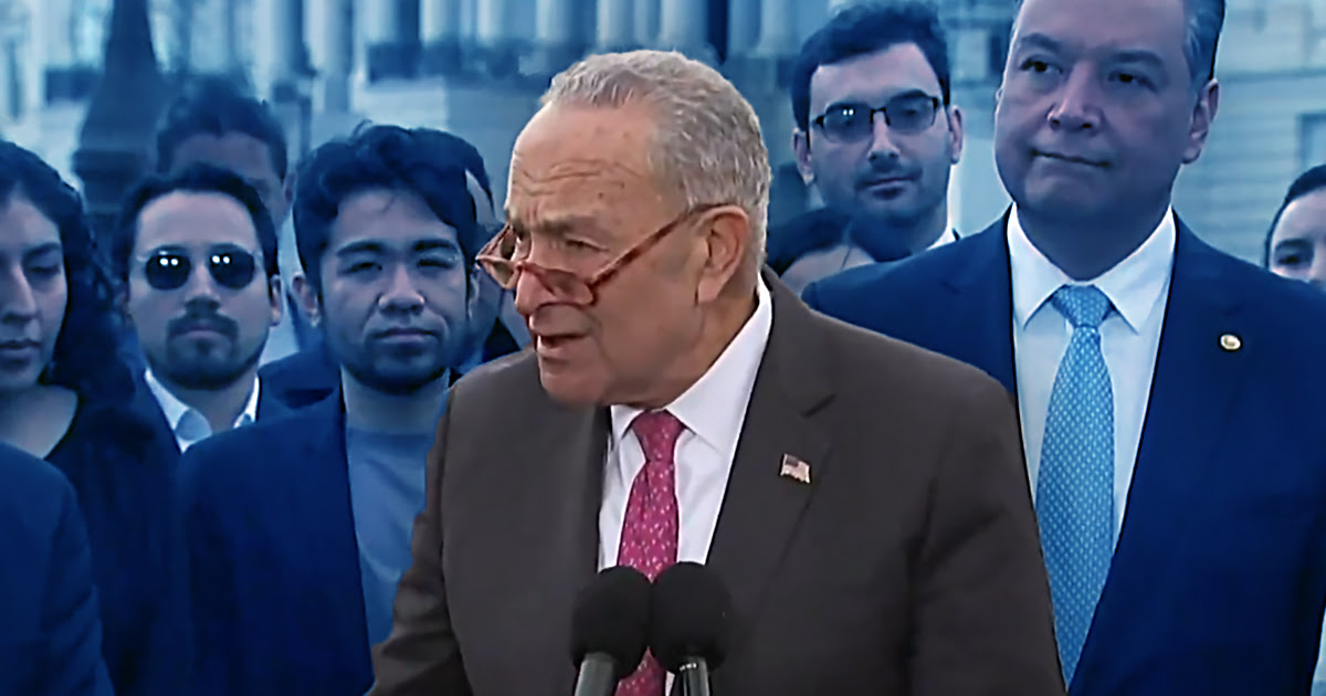 Schumer: Dems Must Champion Amnesty for Illegal Aliens To Replace Declining Domestic Population