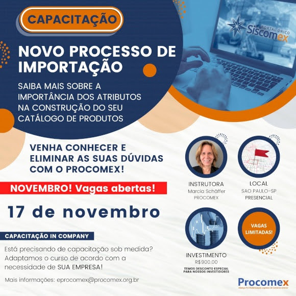 NOVO PROCESSO DE IMPORTAÇÃO