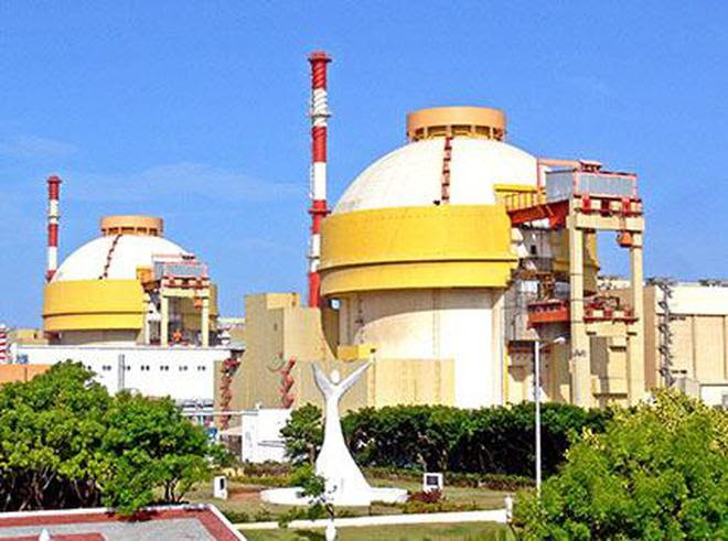 A view of Kudankulam Nuclear Power Project site.