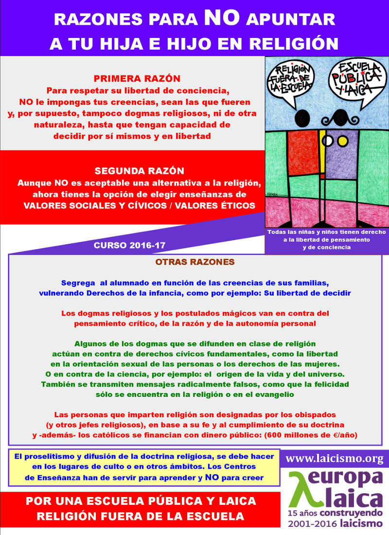 No me apuntes a religion C 16-17