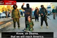 ISIS murderers threatening Obama in a YouTube video.