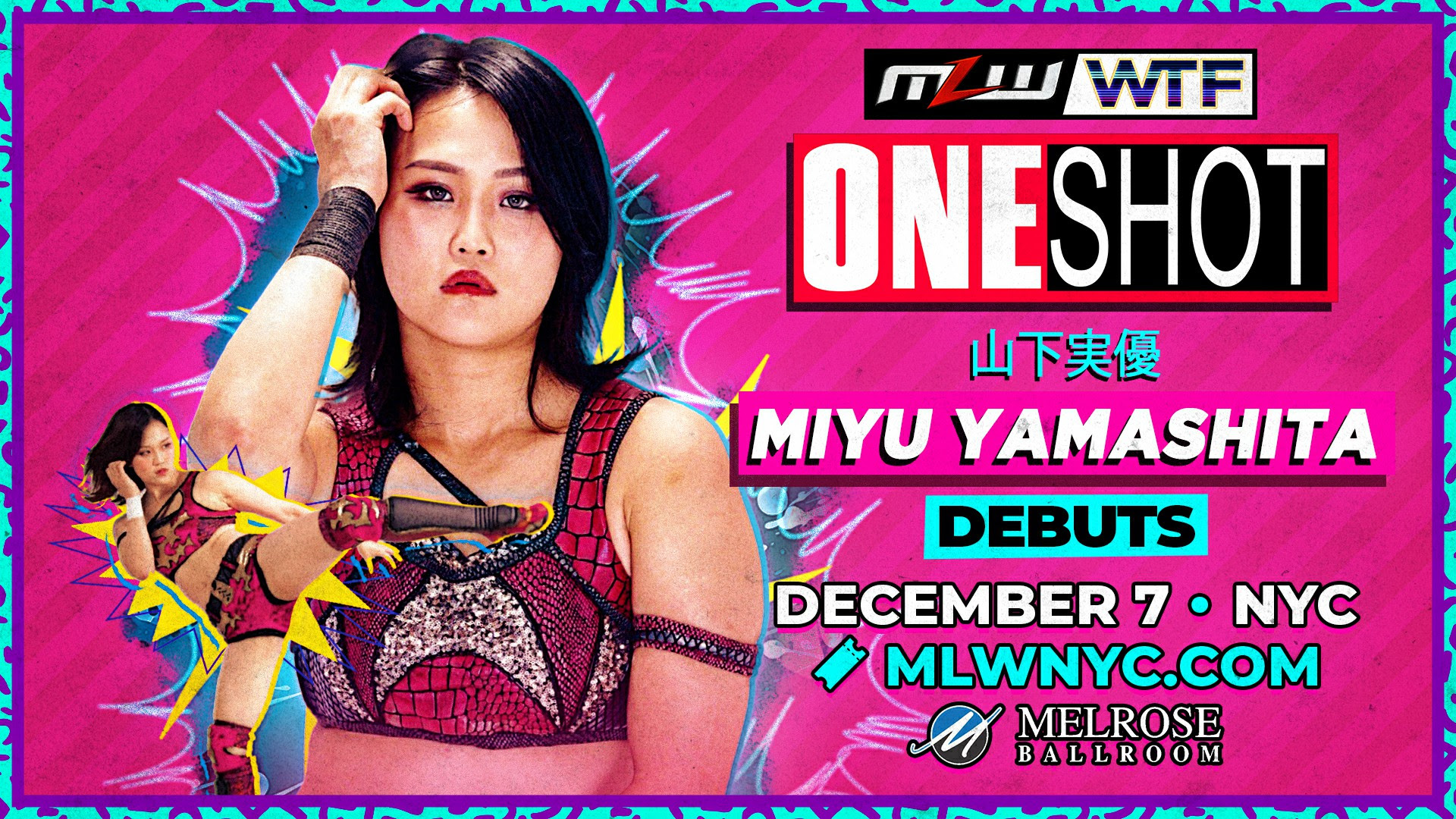 MLW ANNOUNCES ROSTER, MIYU YAMASHITA DEBUT FOR NYC RETURN