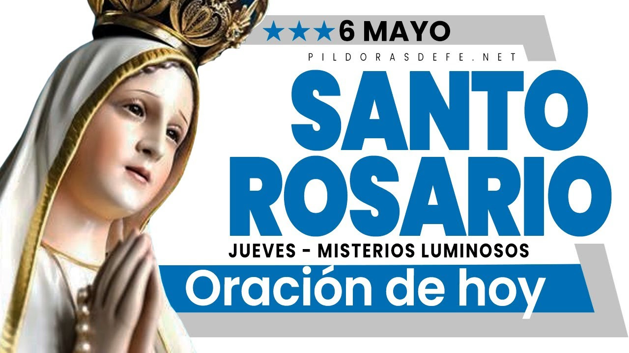 Rosario de hoy jueves. Misterios Luminosos.