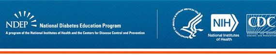 National Diabetes Education Program banner image