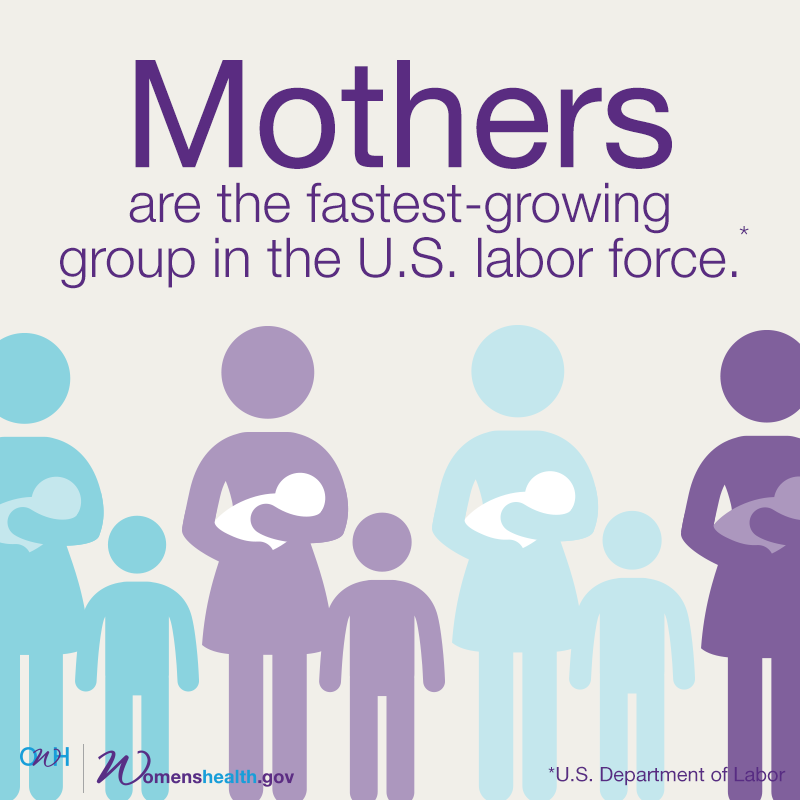 Mothers are the fastest-growing group in the U.S. workforce. Mothers are the fastest-growing group in the U.S. workforce.