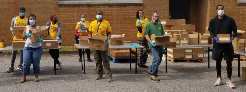 NAACP Atlanta organized many local events to engage with voters in the community.