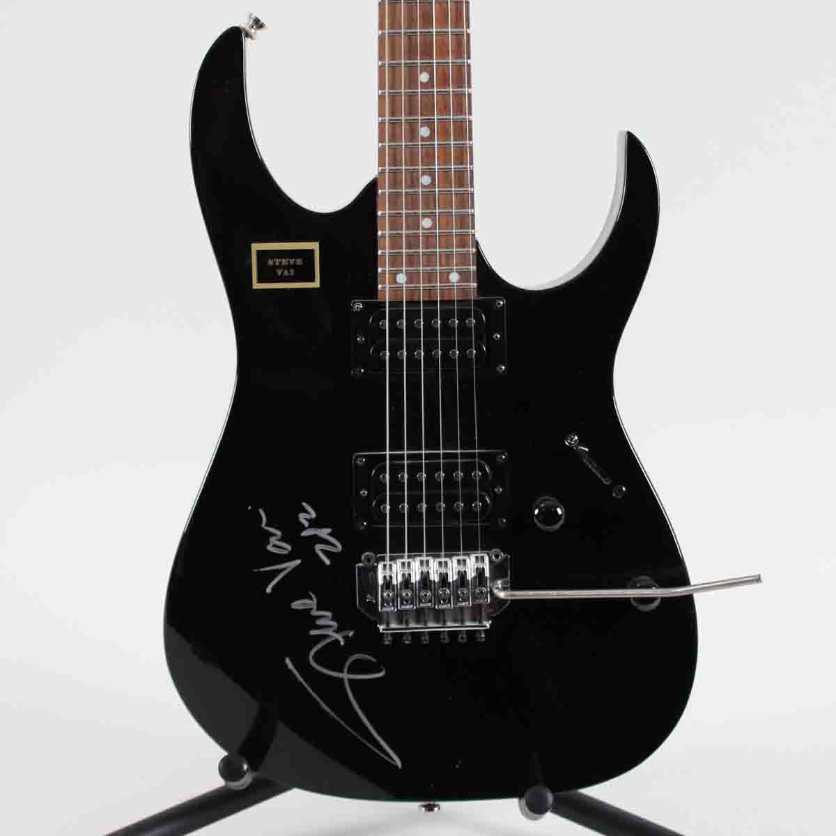 Steve Vai Signed Guitar Motorhead, Alice Cooper - COA BAS
