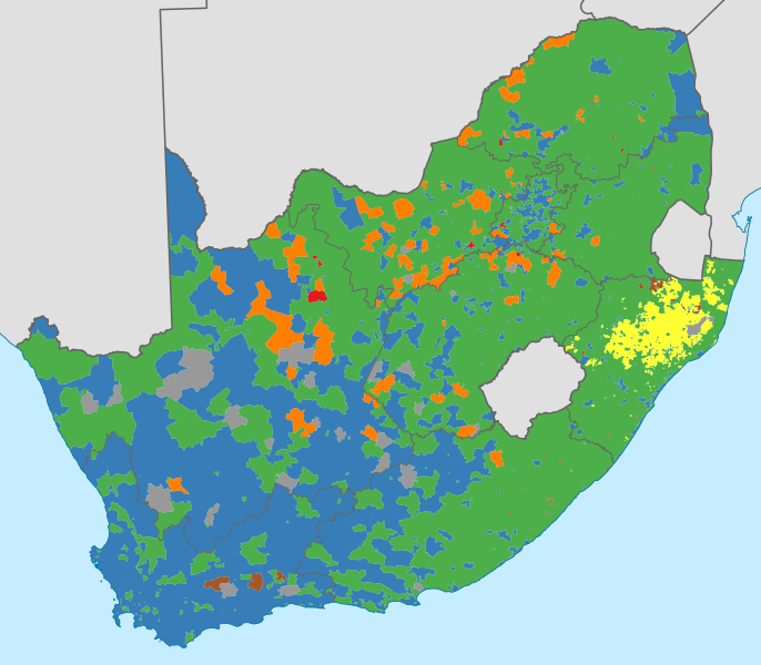 File:South Africa national election 2019 winner by VD.svg
