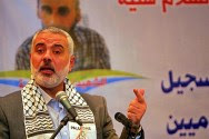 Ismail Haniyeh, highest ranking Hamas member in Gaza, pictured Nov. 25, 2012.