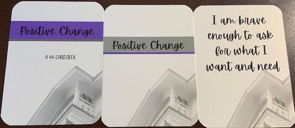 Positive Change Card Deck