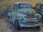 Old Blue Truck - Posted on Tuesday, December 9, 2014 by H.F. Wallen
