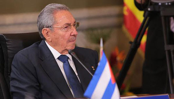 Raúl Castro en la Cumbre del ALBA-TCP en Caracas. Foto: Prensa Presidencial Miraflores