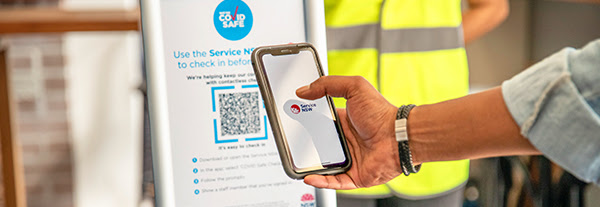 Scanning QR code