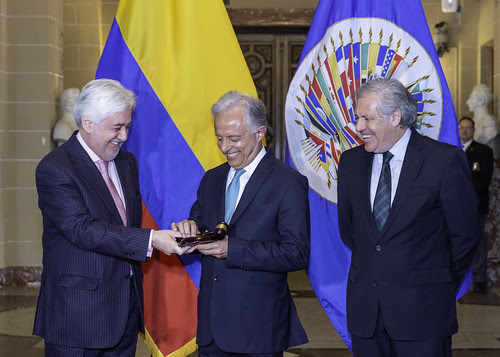 Colombia asumió Presidencia del Consejo Permanente de la OEA