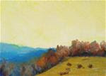 Mountain View Oil Pastel - Posted on Friday, January 2, 2015 by Meredith Adler