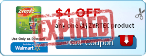 $4.00 off any one (1) ZYRTEC product
