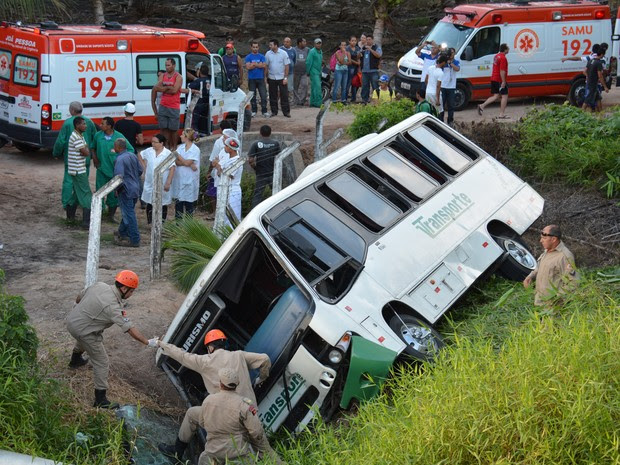 Pelo menos 10 pessoas ficaram feridas (Foto: Walter Paparazzo/G1) Pelo menos 10 pessoas ficaram feridas (Foto: Walter Paparazzo/G1)