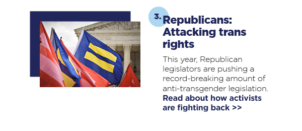 3. Republicans: Attacking trans rights