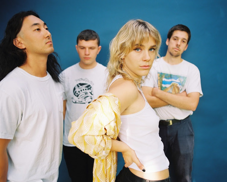 Miss June French Kiss signing press shot by Nicole Brannen