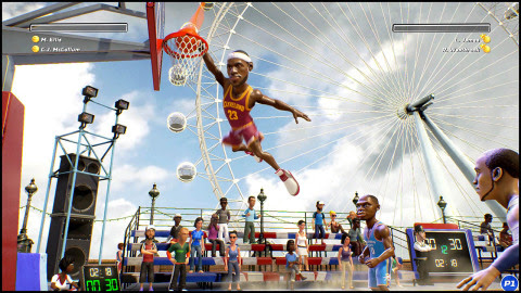 NBA Playgrounds will be available on May 9 in Nintendo eShop for the Nintendo Switch console. (Photo ...
