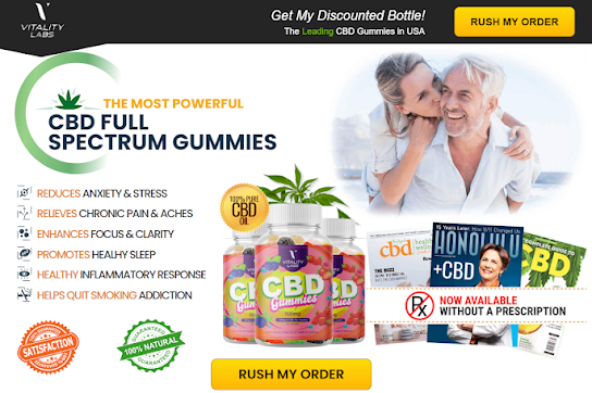 Vitality Labs CBD Gummies (Scam Exposed 2023) - Pros, Cons, Side Effects &  How It works {US} - Colaboratory
