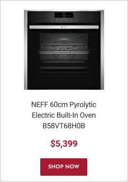 NEFF 60cm Pyrolytic Electric Built-In Oven B58VT68H0B