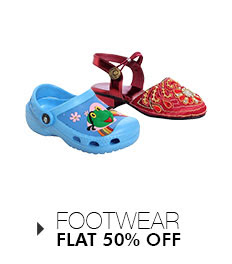 Footwear @ Flat 50% OFF
