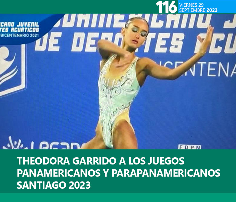 Theodora Garrido a los Juegos Panamericanos y Parapanamericanos Santiago 2023