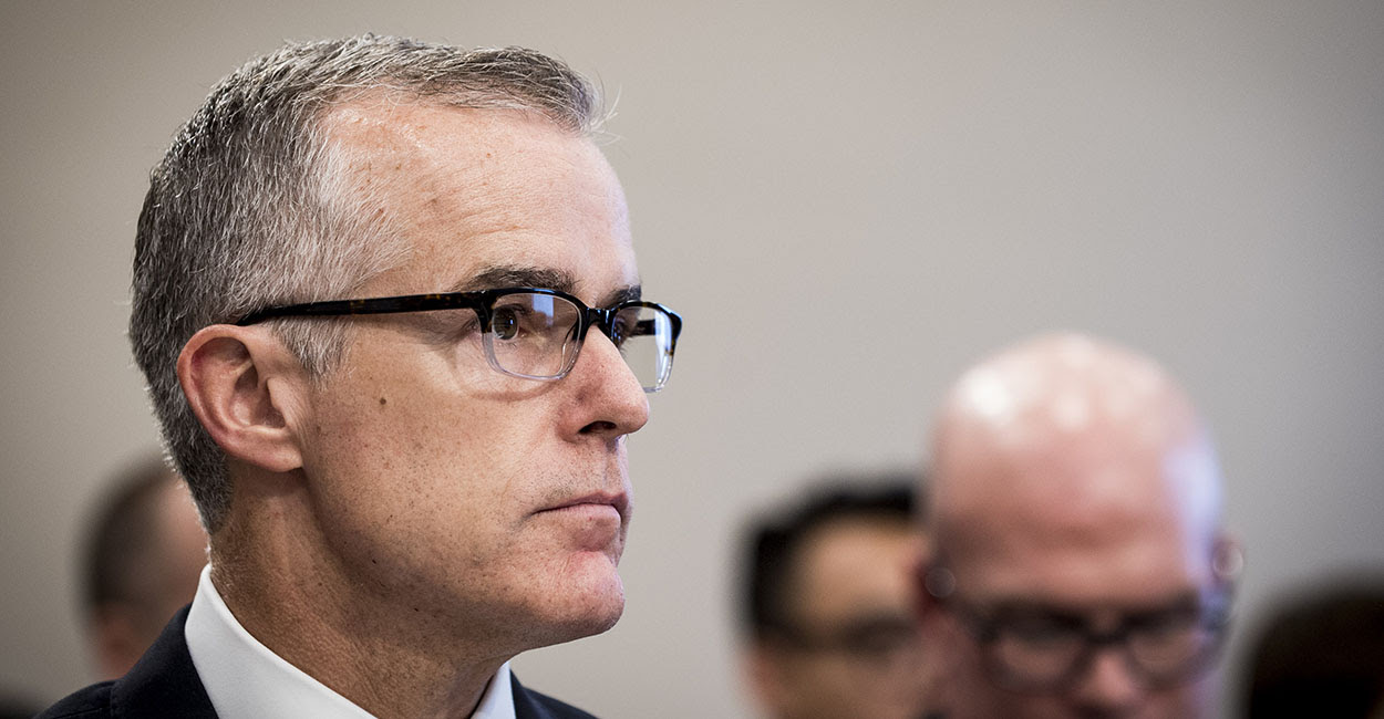 McCabe Says He Would Not Have Signed Carter Page Spy Warrant Given Recent Revelations