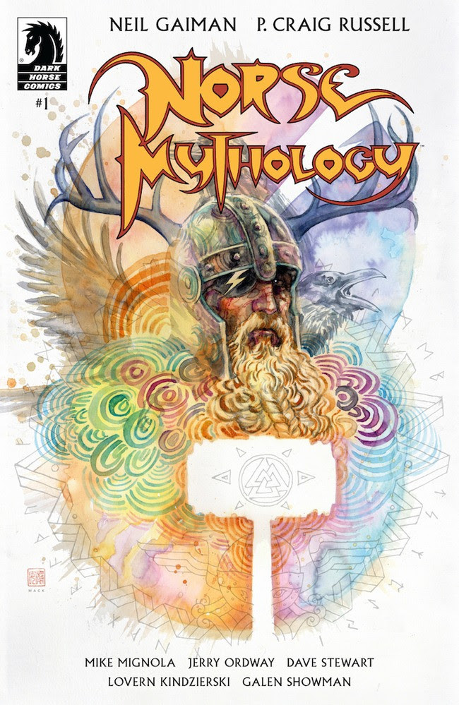 Neil Gaiman\'s Norse Mythology Book Cover