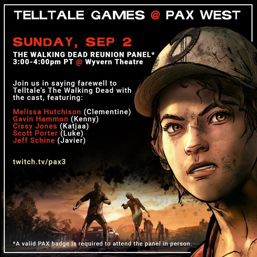 The Walking Dead: The Final Season - Telltale Games PAX West Panel