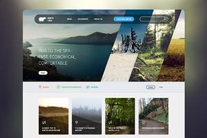 North tour - PSD Templates