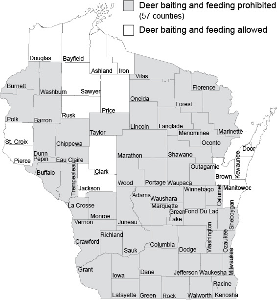 baiting and feeding map