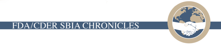 CDER SBIA Chronicles Header