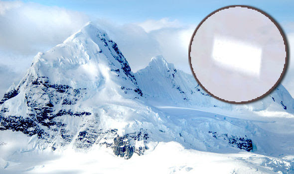 Puzzling 14 Mile Structure 'Buried' In Antarctica Found On Google..Hollow Earth Entrance? (Video)