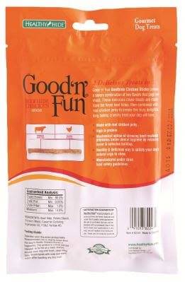 Good N Fun Beefhide Chicken Sticks Recall Back View