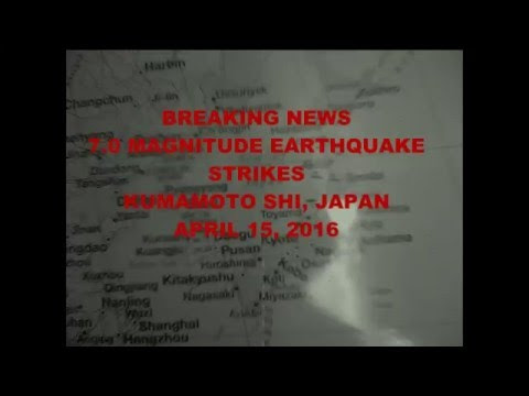 Massive Earthquake Hits Kumamoto Shi, Japan April 15, 2016  Hqdefault