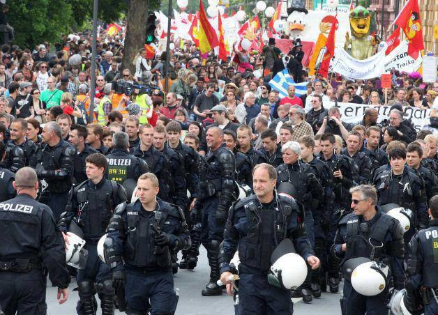 Riots Erupt In Germany As Attempt To Shut Down Rothschild’s European Central Bank!