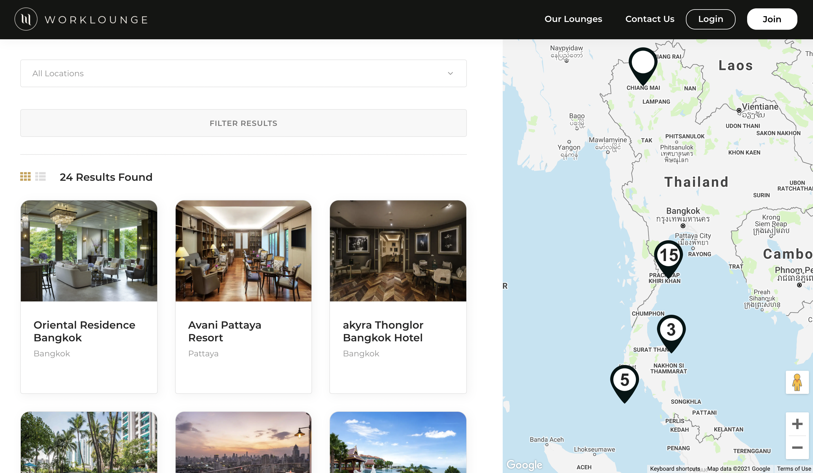 Worklounge App Example